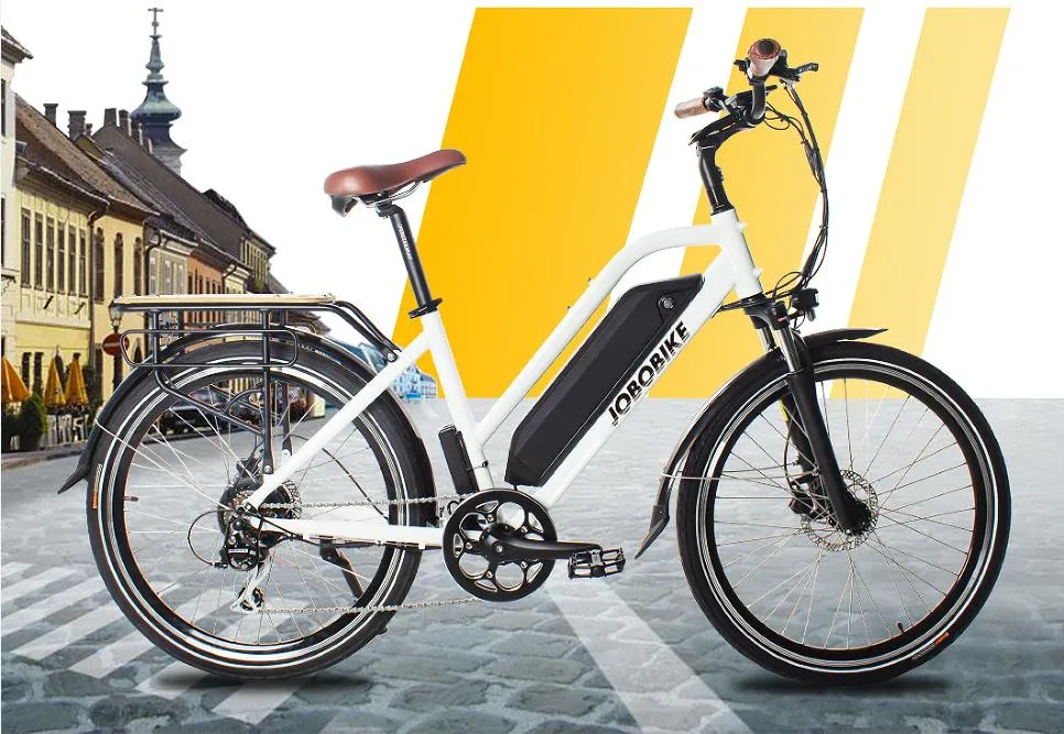 26 Inch Female Urban Step-Through Electric City Bike Warehouse in Europe